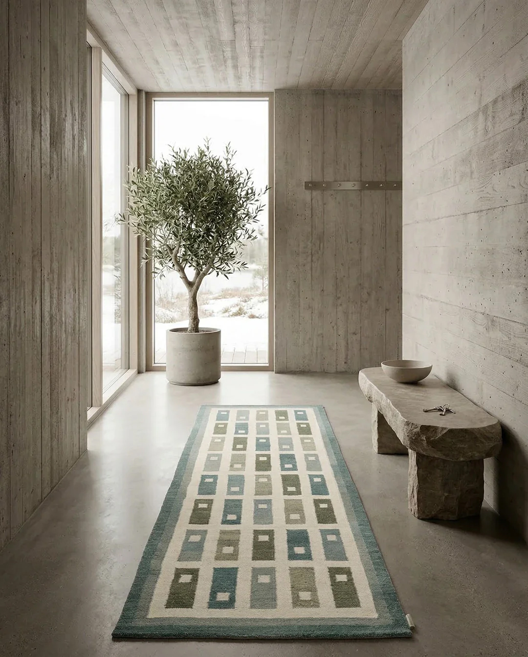 Fyrbo Röllakan Teal 80x250cm - 6