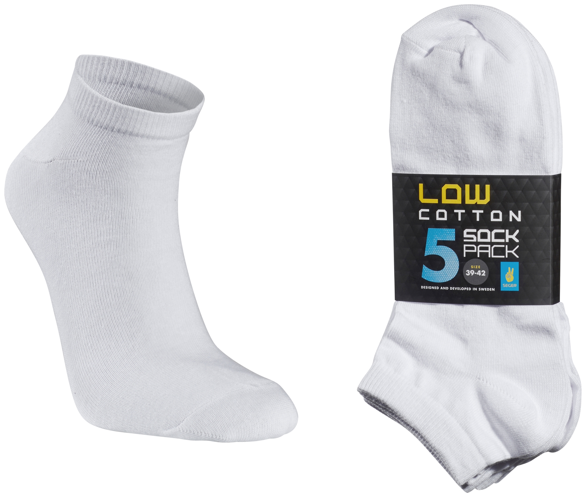 Low Cotton Sock 5-pack (6018421)