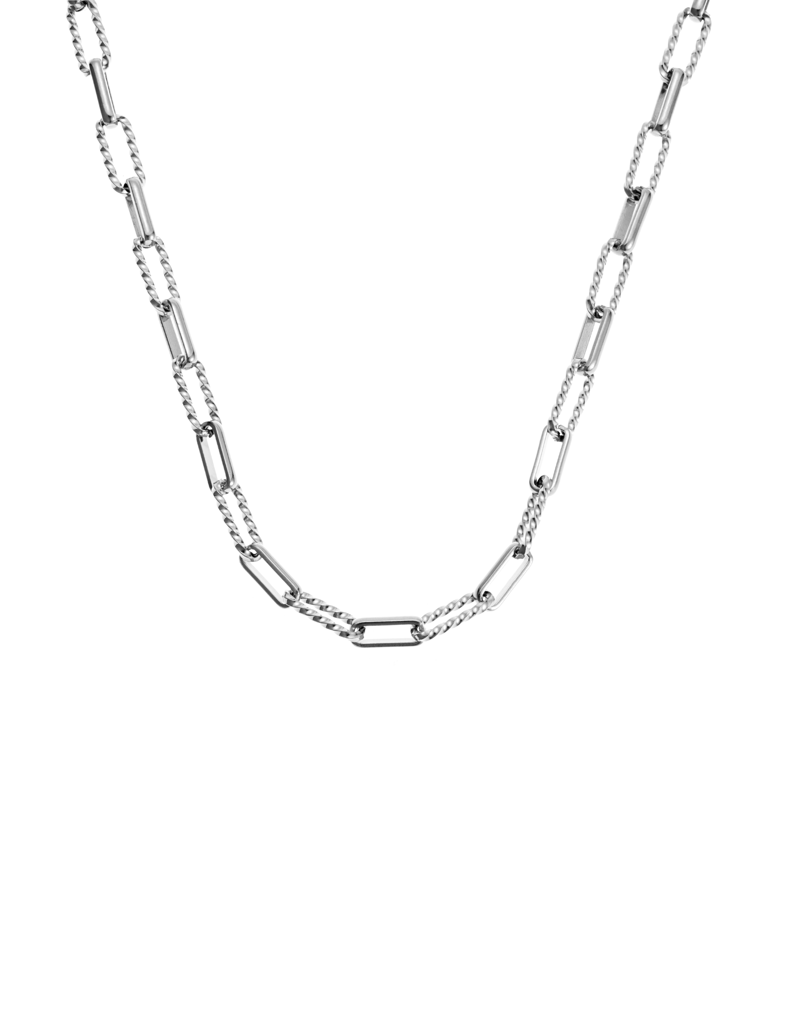 Stella chain necklace steel