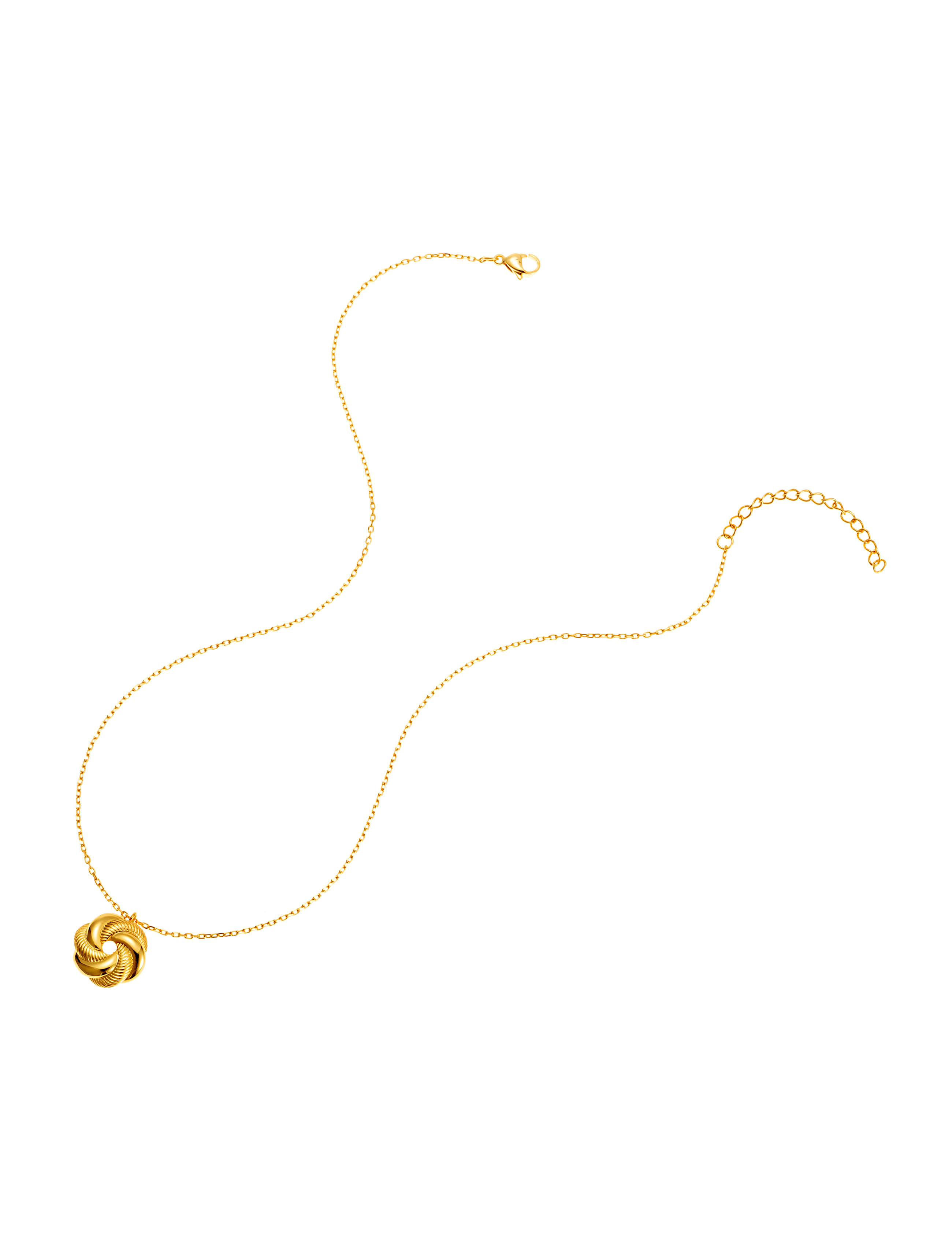 Embrace necklace  gold - 3