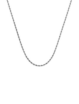 Rope necklace steel