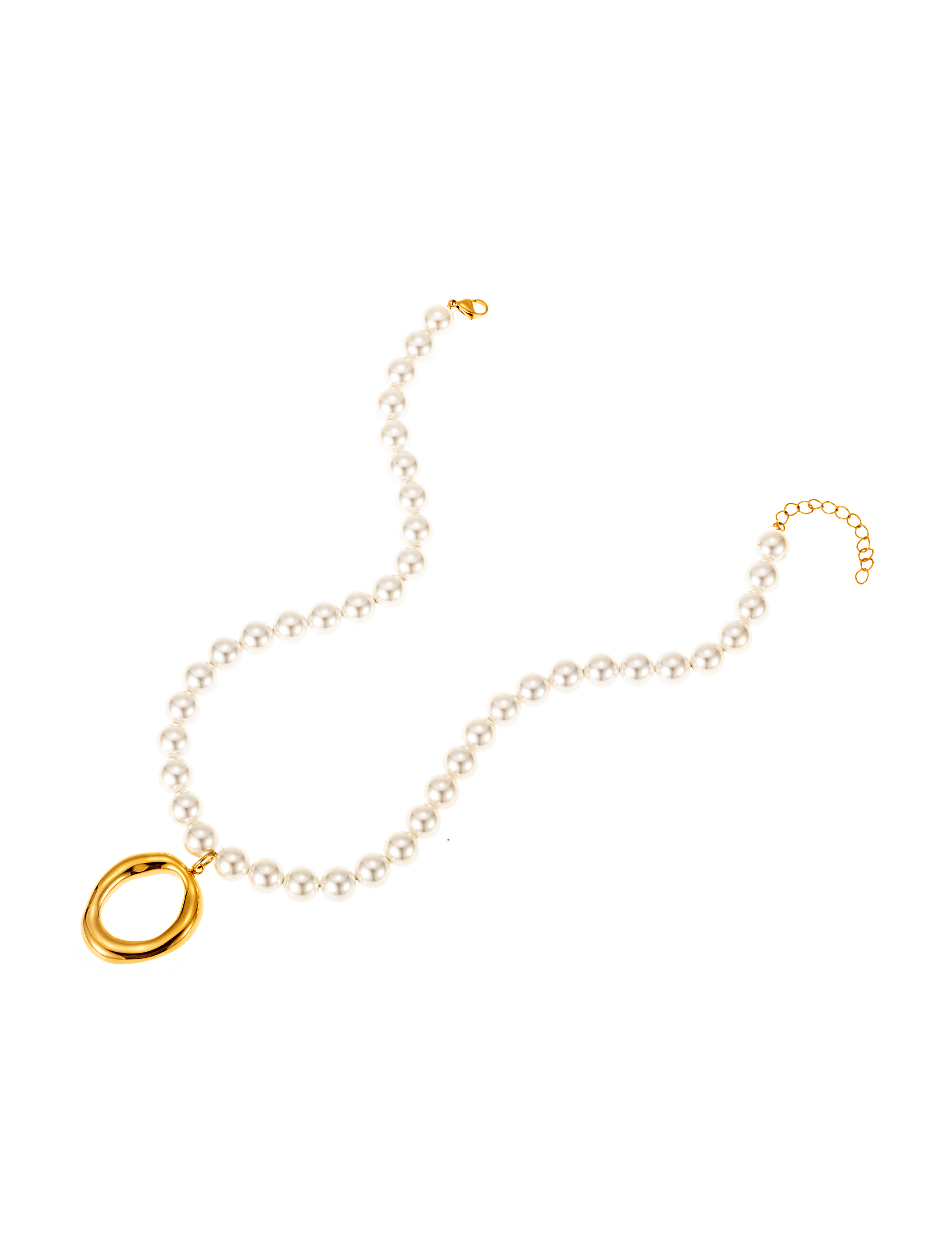 Halo pearl necklace - 2