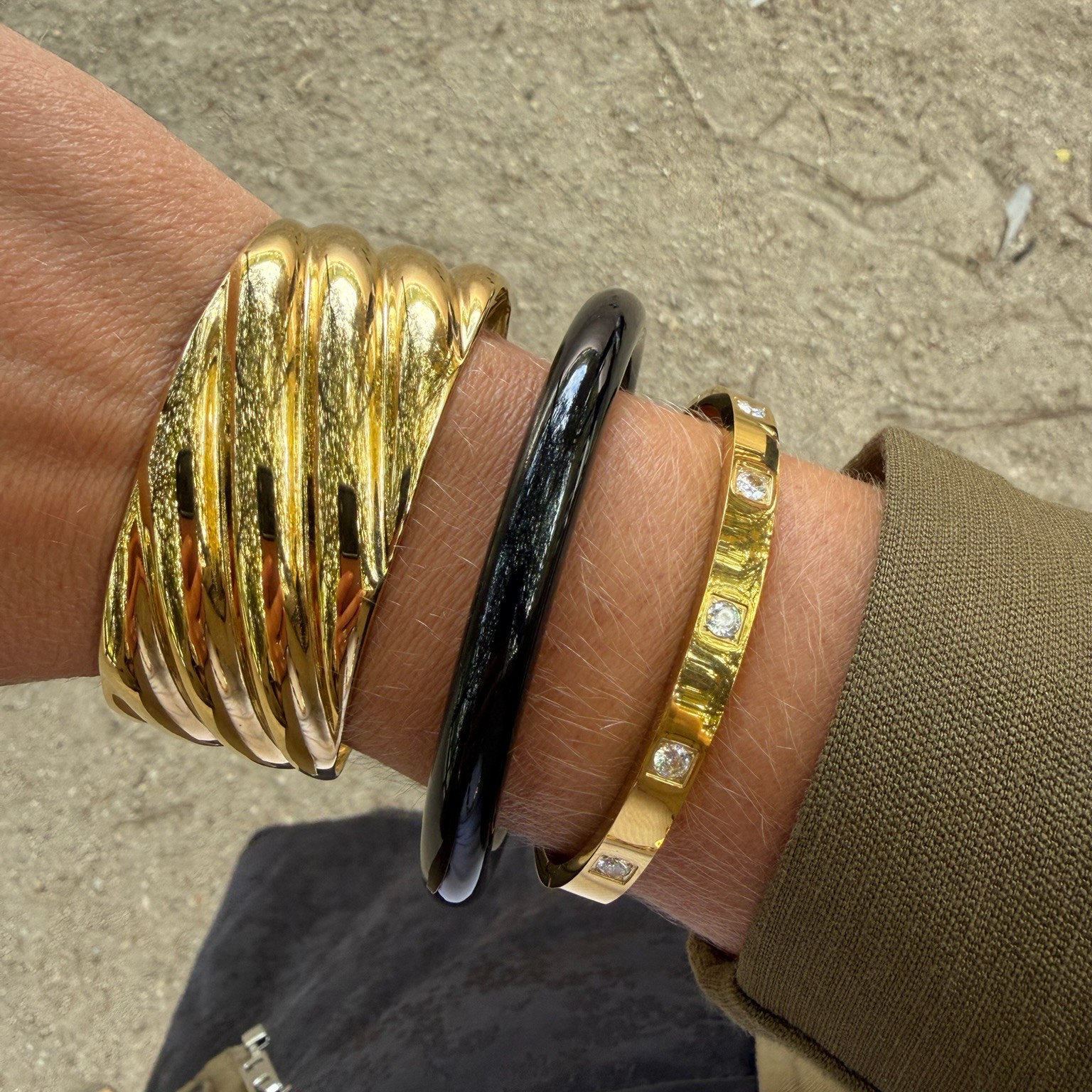 Celeste bangle gold - 5
