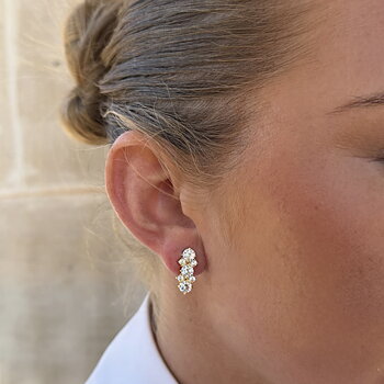 Rhodos earring gold