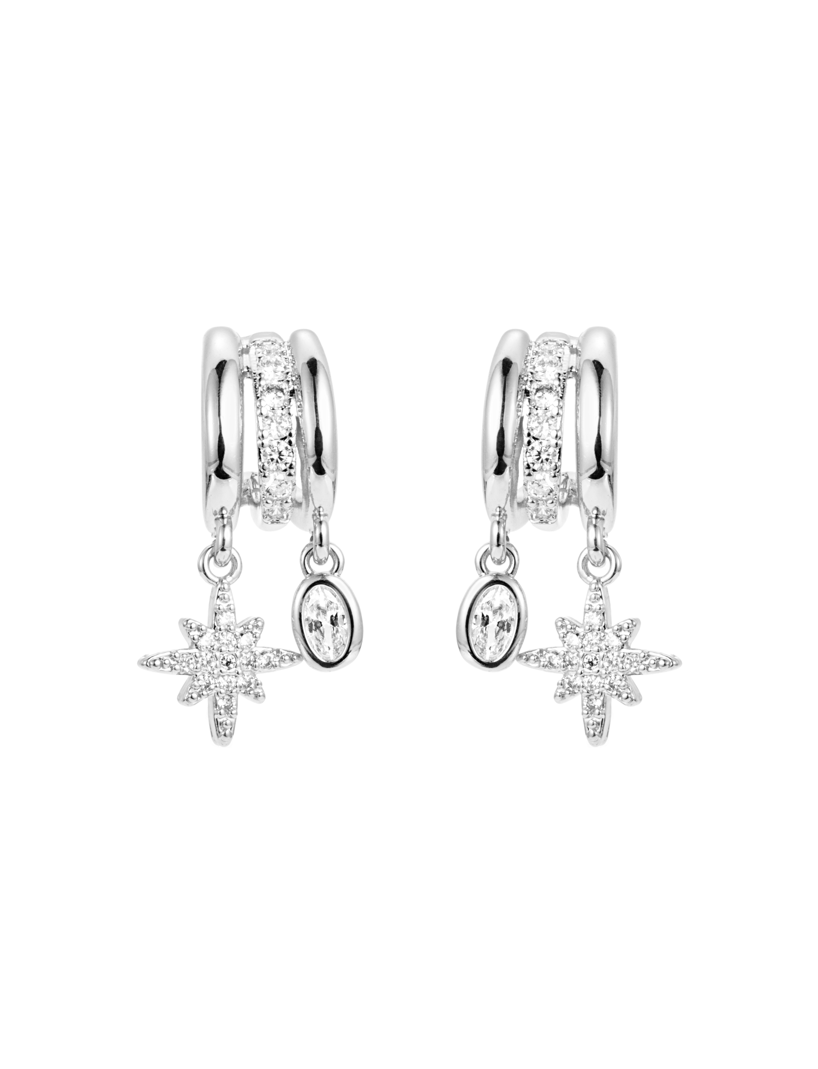 Tripple earring steel