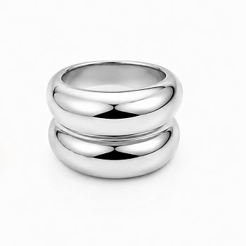 Big double ring steel