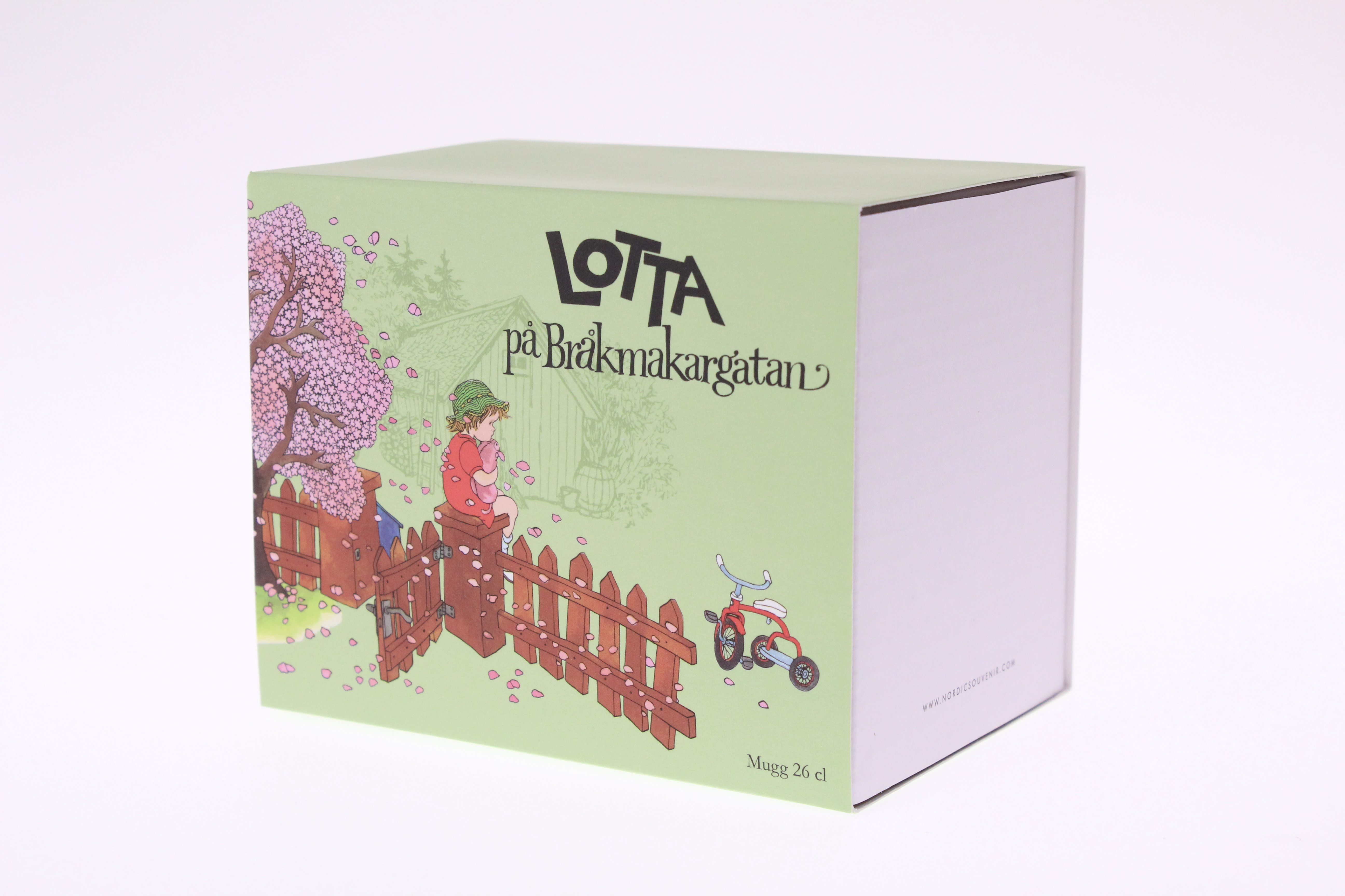 Porslinsmugg,  Lotta på Bråkmakargatan, 26 cl - 3