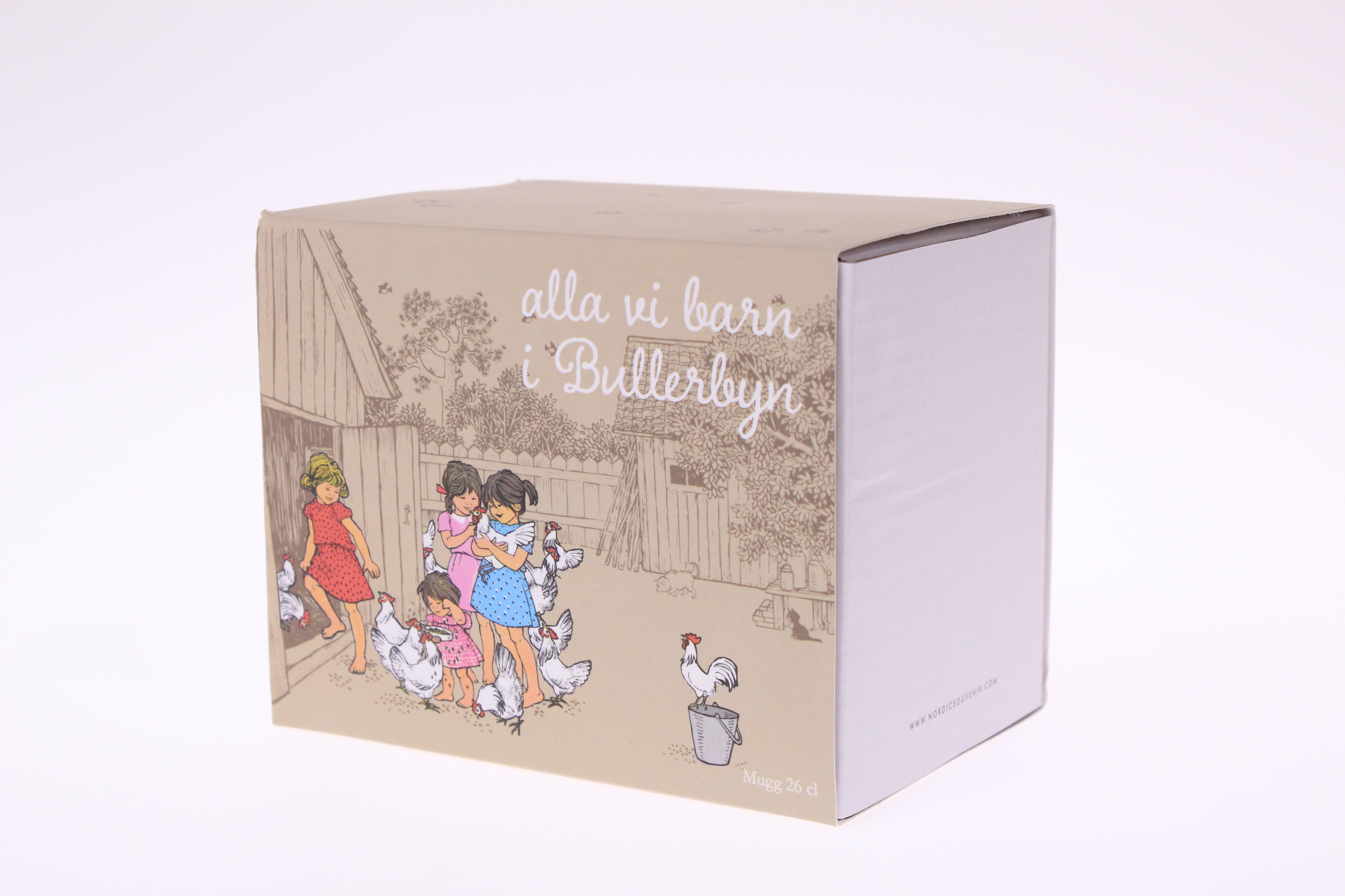 Porslinsmugg,  Alla vi barn i Bullerbyn, 26 cl - 3