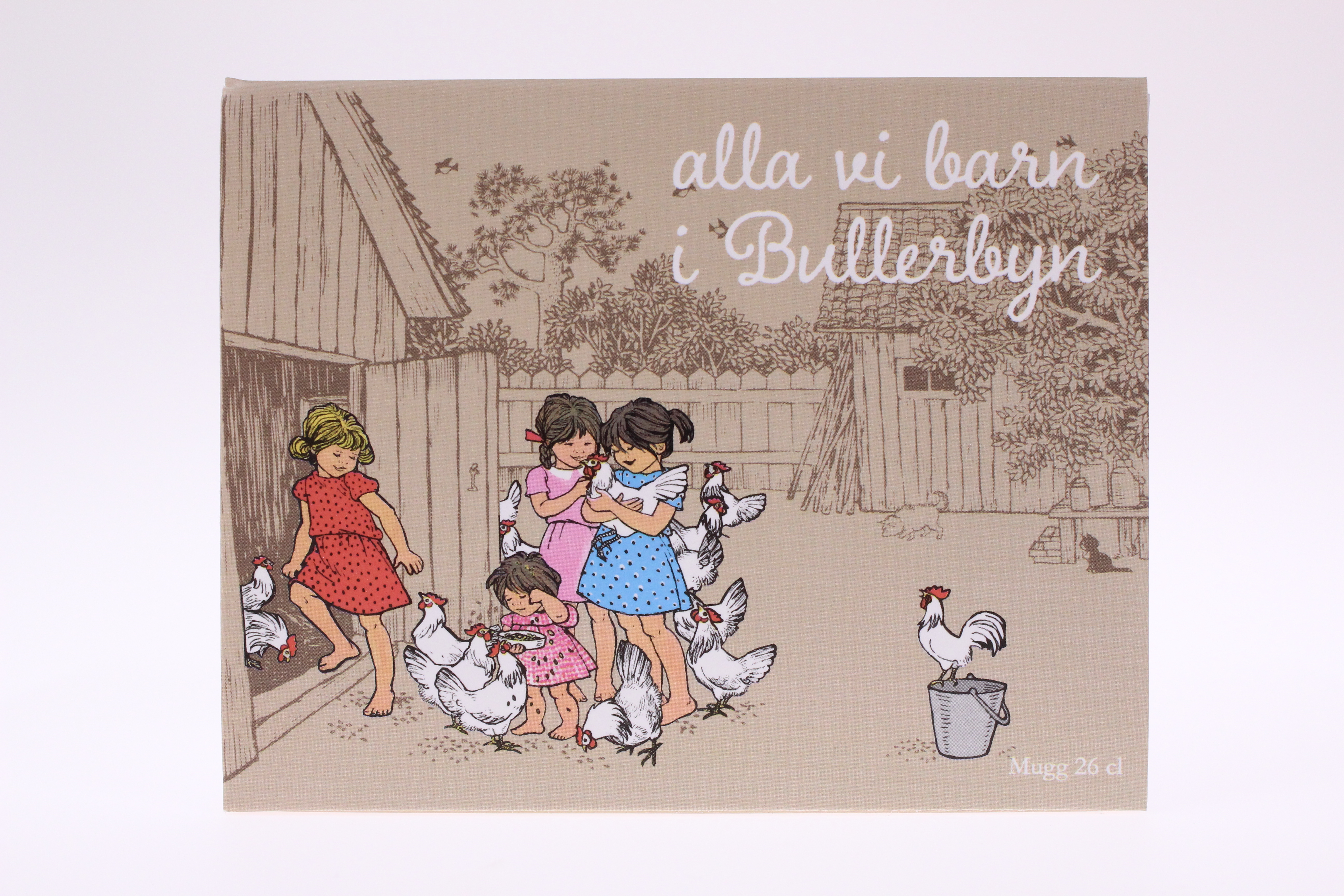 Porslinsmugg,  Alla vi barn i Bullerbyn, 26 cl - 4