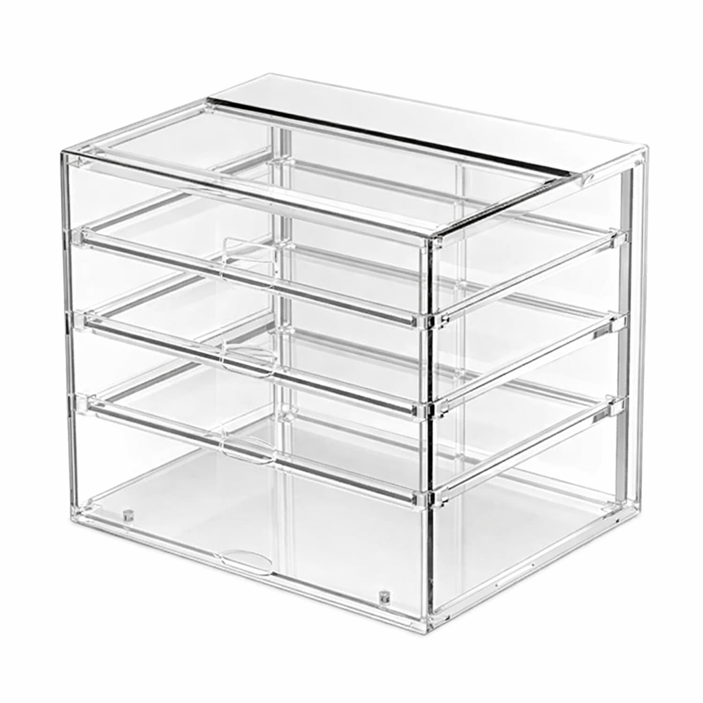 Neutral glass display case, NL SQ 800 3TPS