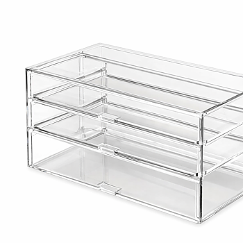 Neutral glass display case, NL SQ 1200 2TP