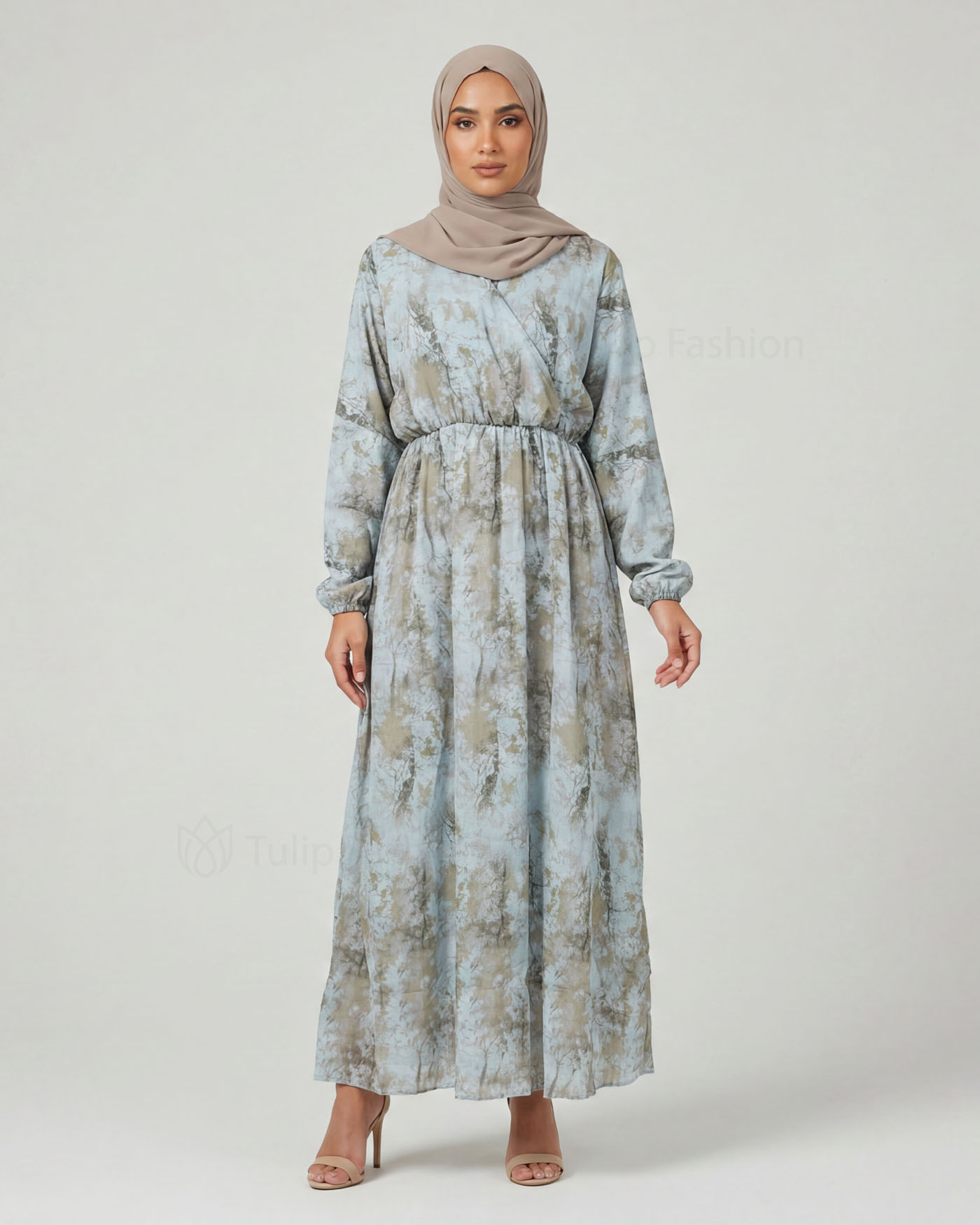 Maxi Dress in Linen fabric - Beown - 3