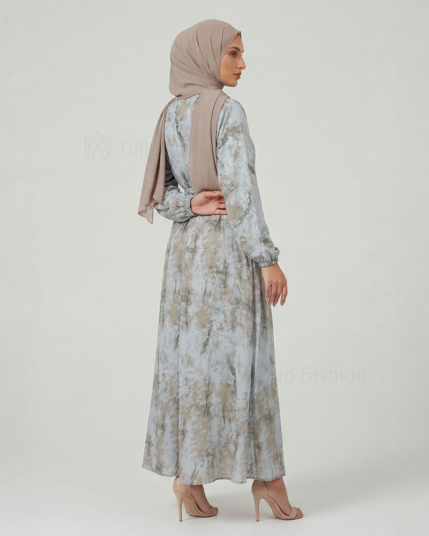 Maxi Dress in Linen fabric - Beown - 2