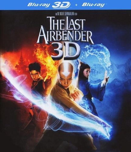 The Last Airbender (ej svensk text) (Real 3D + Blu-ray) (Begagnad)