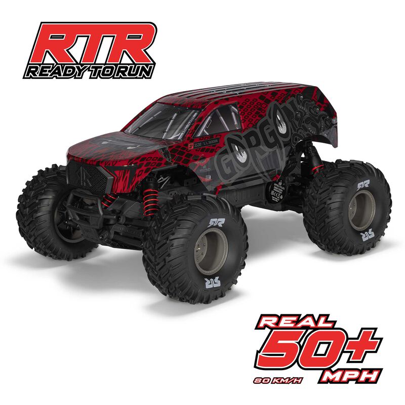 ARRMA 1/10 GORGON 223S RED - 34