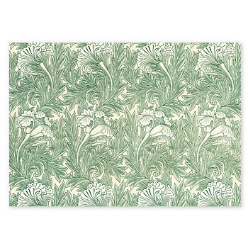 Bordstablett William Morris Tulip-Marigold blue
