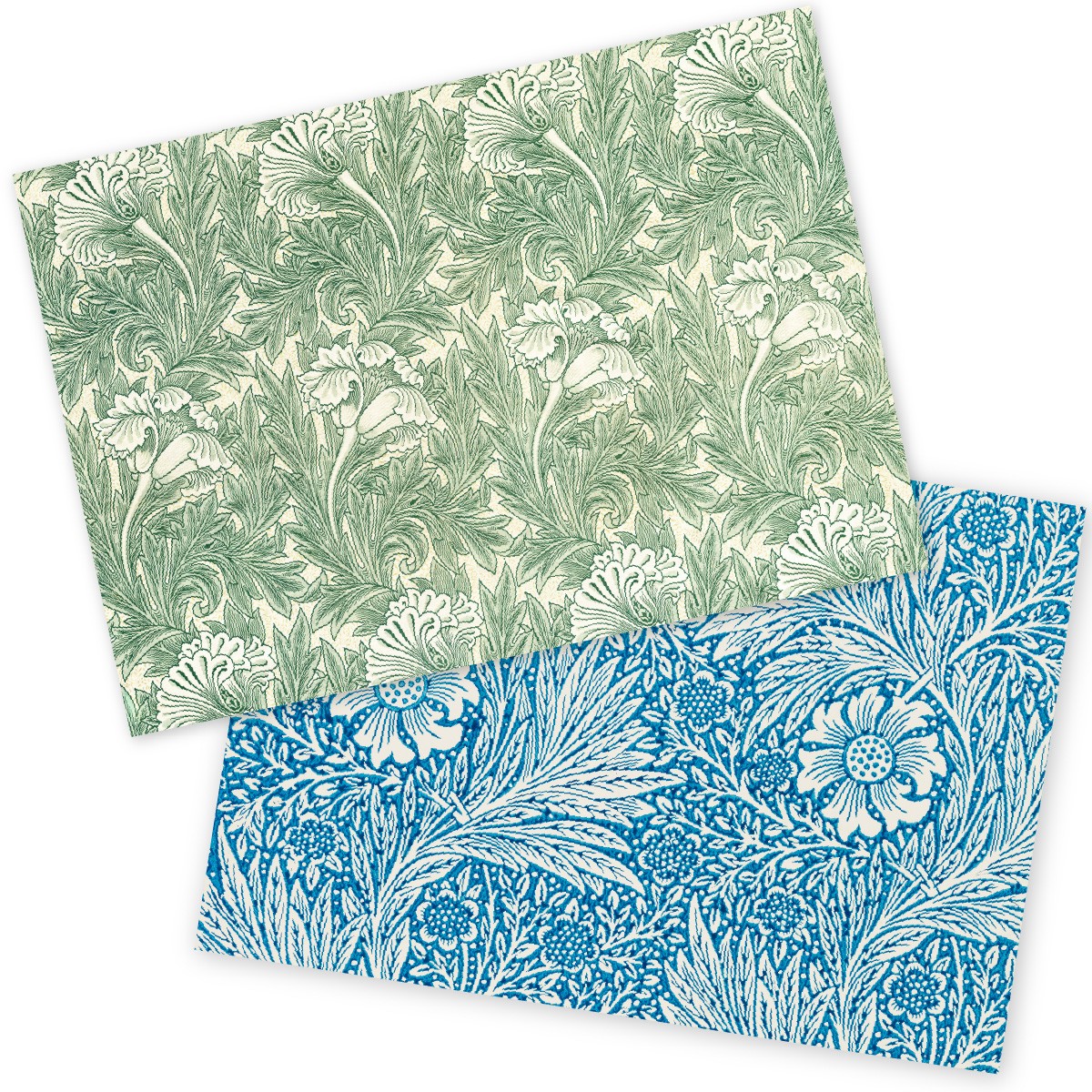 Bordstablett William Morris Tulip-Marigold blue - 3