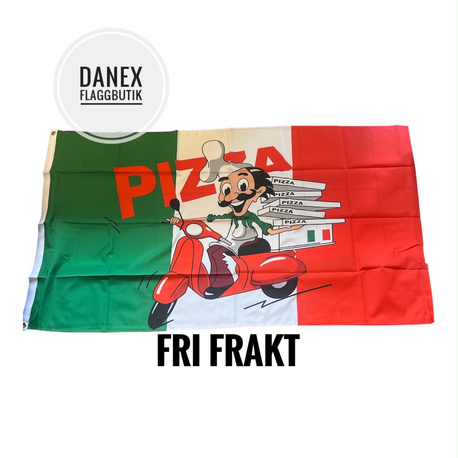 Pizza flagga 90x150 cm 