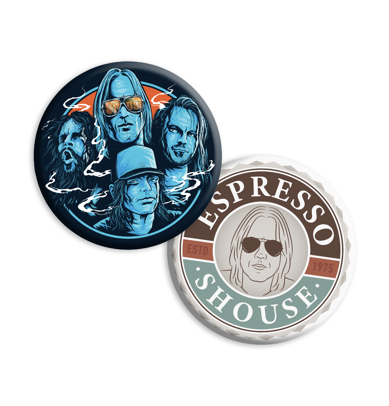 PHILIP SHOUSE - PINS PACK (2 PINS)