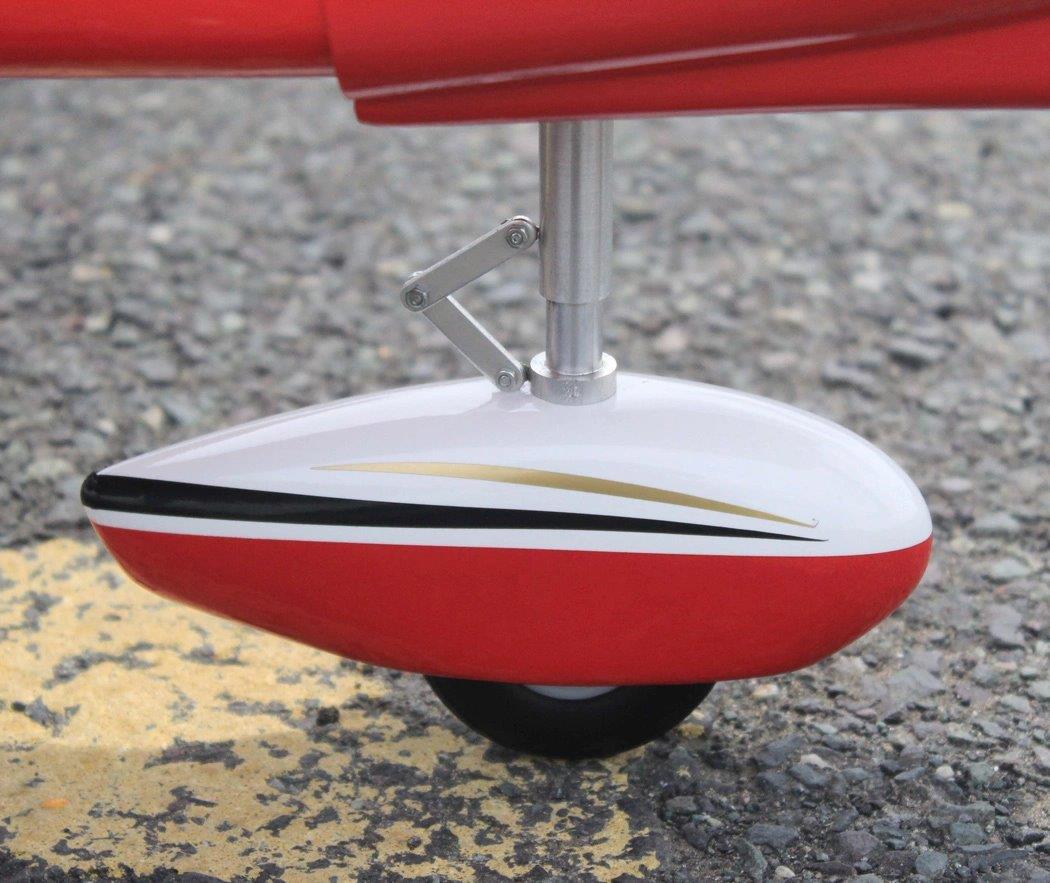 Seagull Piper Cherokee 153cm 10-15cc Röd ARF - 7