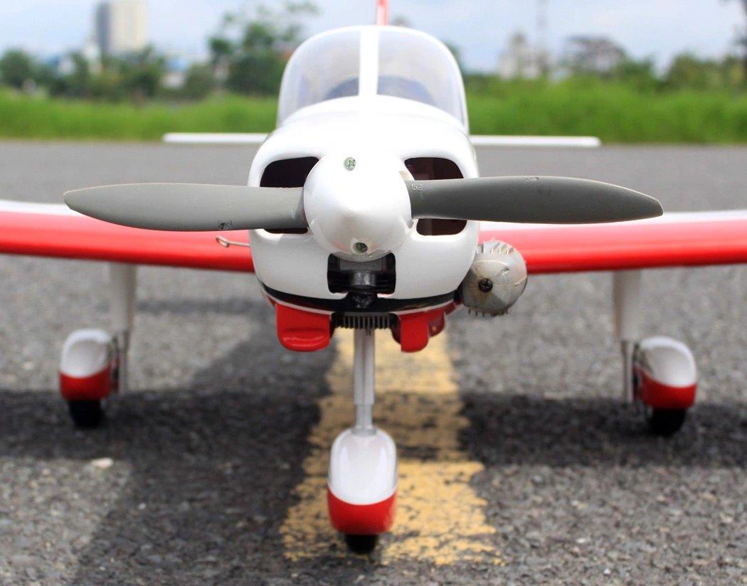 Seagull Piper Cherokee 153cm 10-15cc Röd ARF - 8