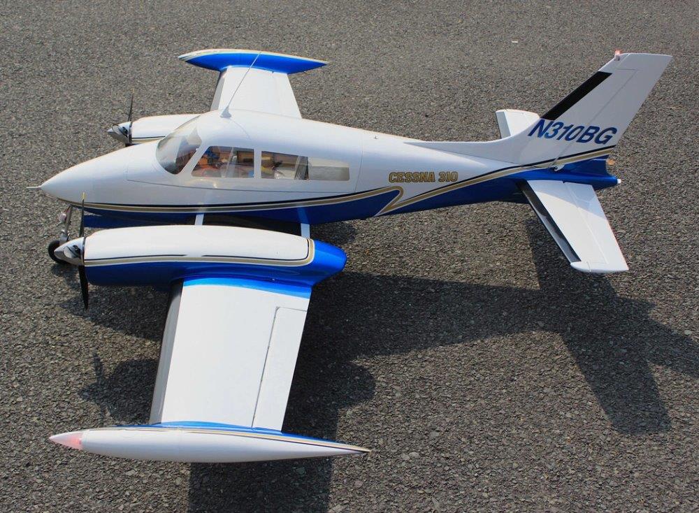 Seagull Giant Cessna 310 Twin Engine 15-20cc 2058mm ARF - 11
