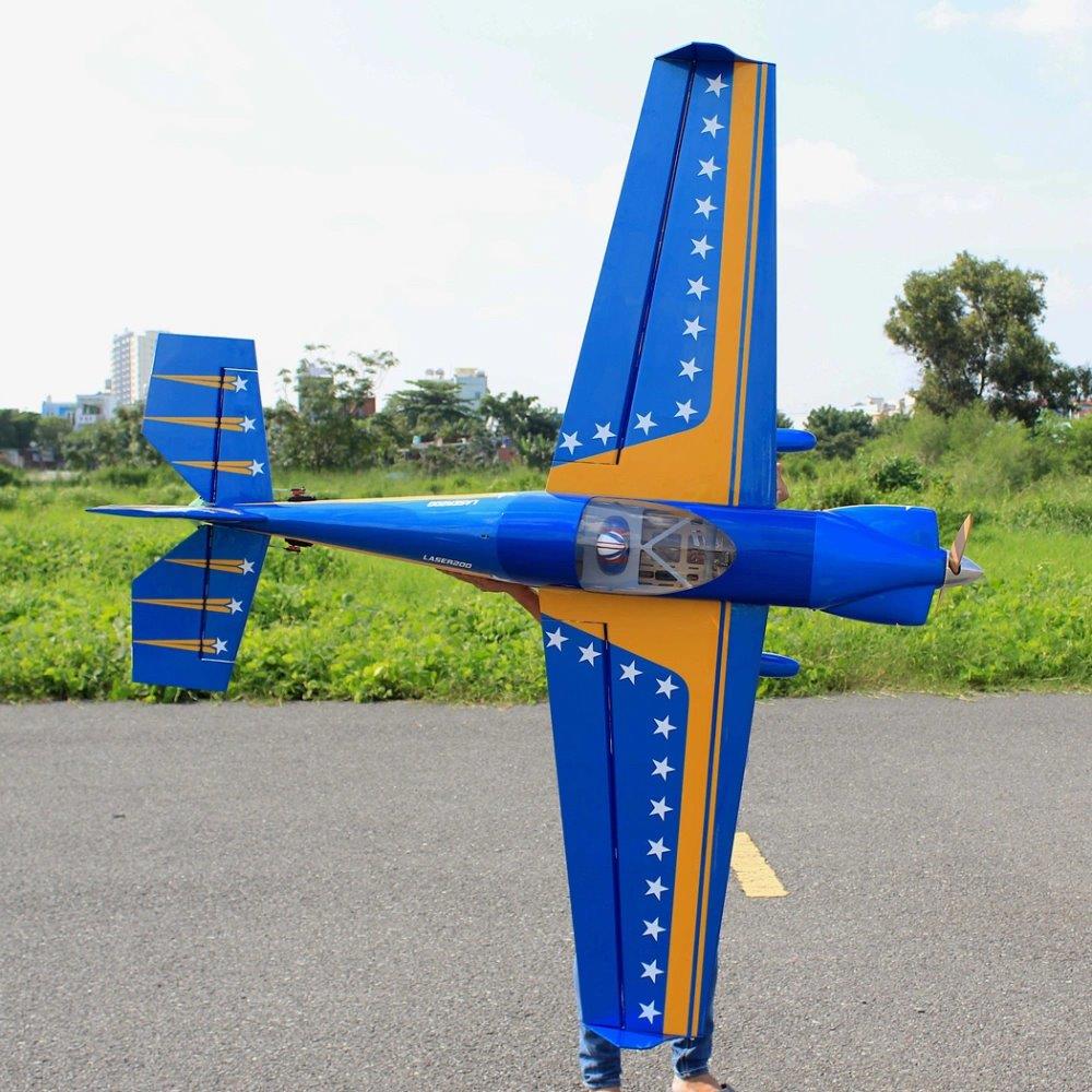 Seagull Laser 200 193cm 35-40cc Bensin 3D/Aerobatic - 16