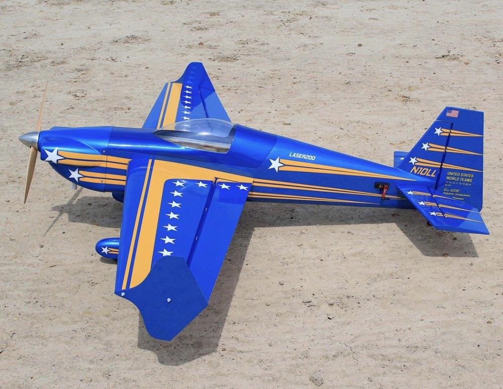 Seagull Laser 200 193cm 35-40cc Bensin 3D/Aerobatic - 4