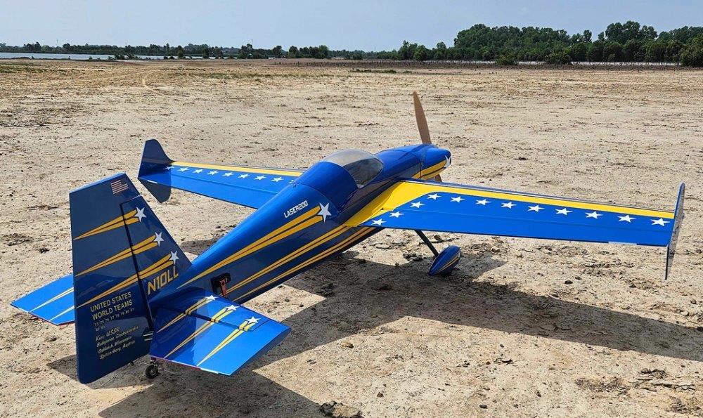 Seagull Laser 200 193cm 35-40cc Bensin 3D/Aerobatic - 13