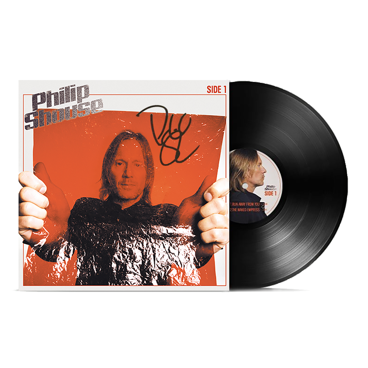 PHILIP SHOUSE - SIDE 1 (10" BLACK VINYL) SIGNED!