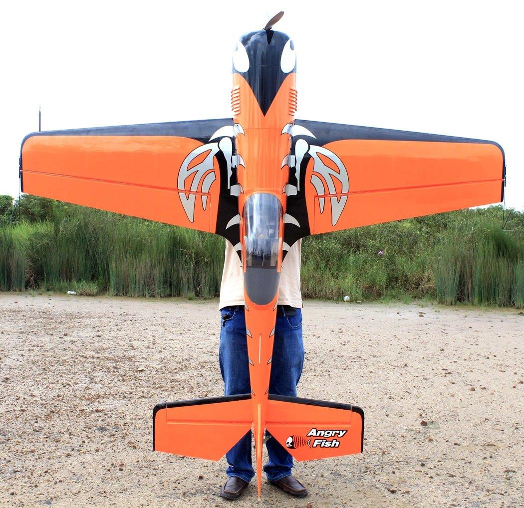 Seagull Sukhoi SU-31 Giant 30% Angry Fish 226cm ARF 70cc - 3