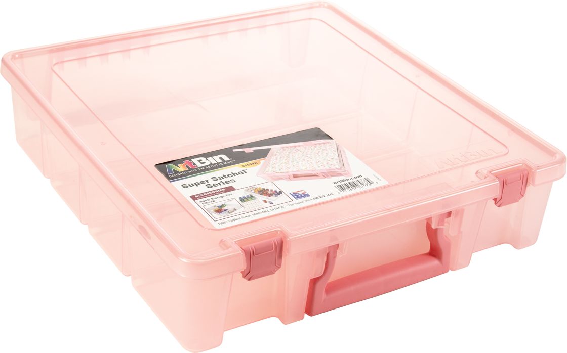 ArtBin - Super Satchel Single Compartment - Blush, 15.25"X14"X3.5"