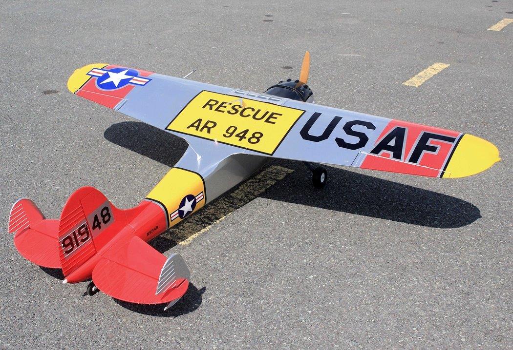 Seagull Cessna 195 USAF 229cm 35-50cc Gas ARF - 4