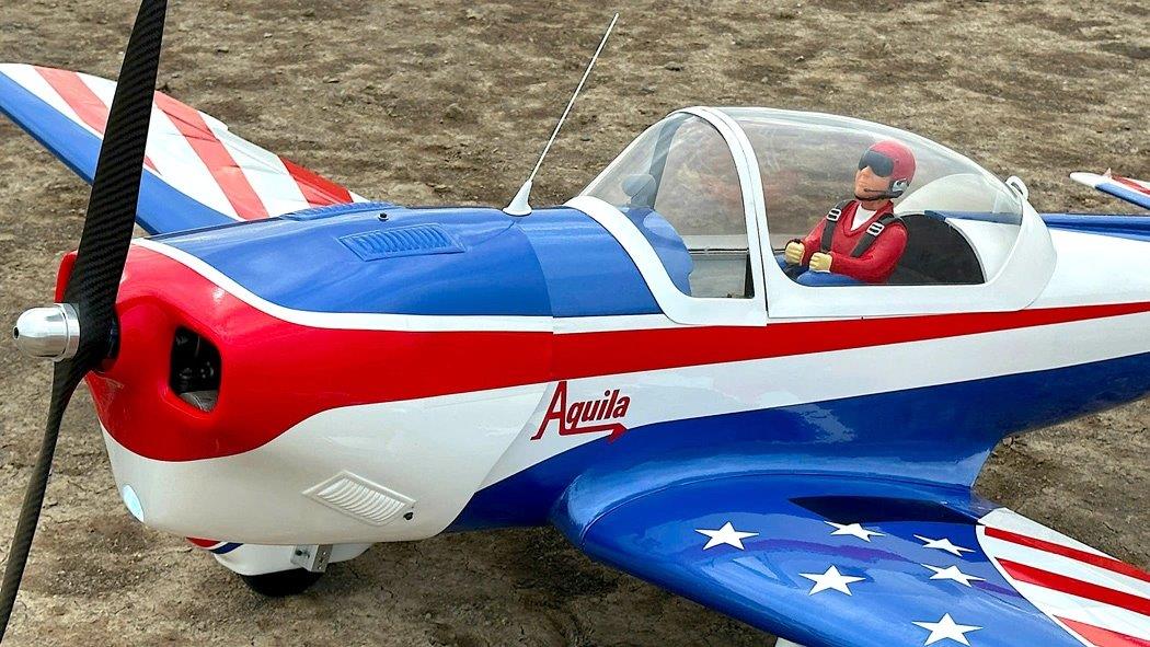 Seagull Super Chipmunk Giant 1/4 Scale N1804Q 2514mm 60-76cc ARF - 4