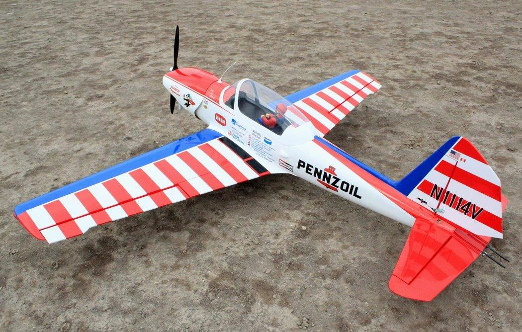Seagull Super Chipmunk Giant 1/4 Scale Pennzoil 2514mm 60-76cc ARF - 6
