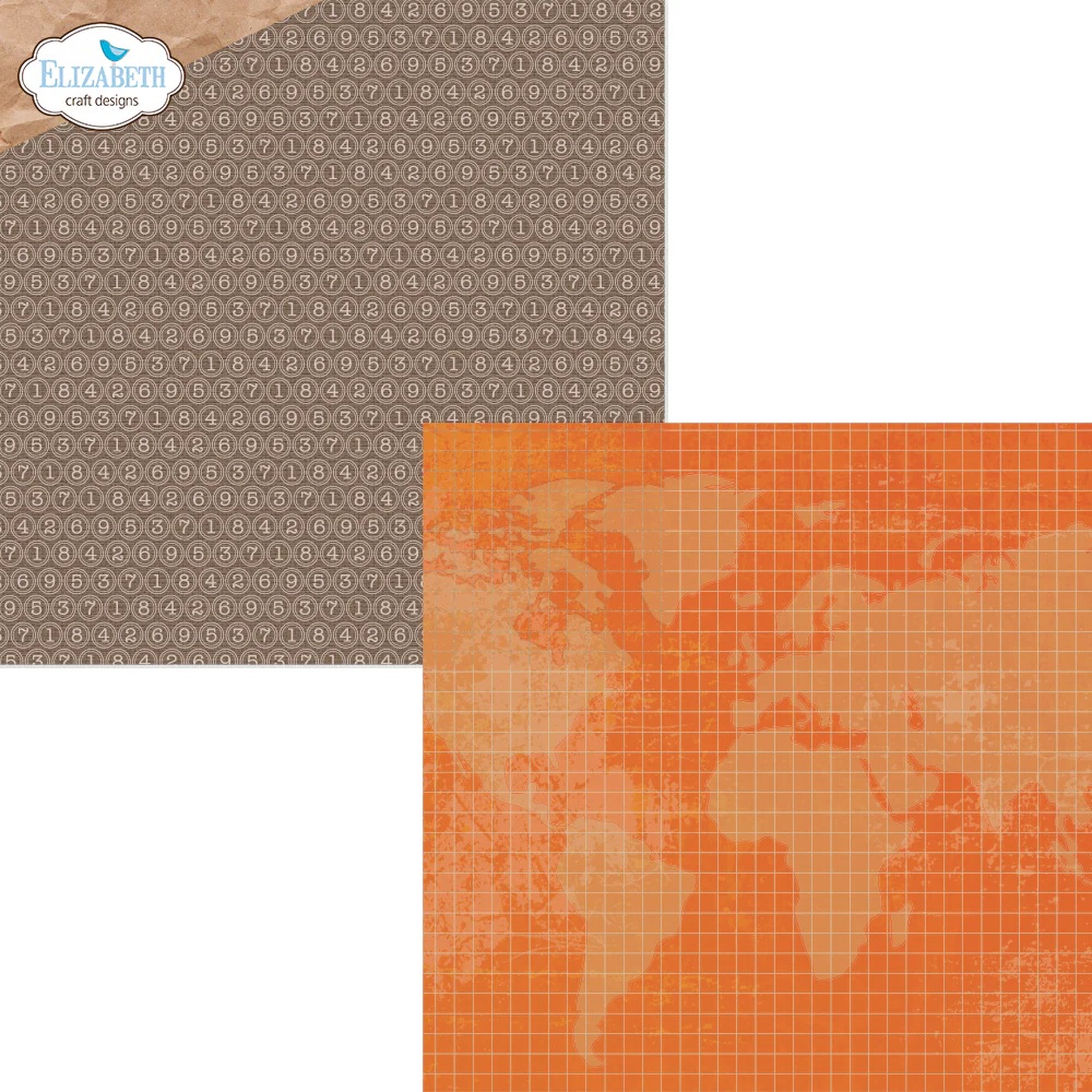 Elizabeth  -  Printed Cardstock -12x12 - Rest & Relaxation - 4