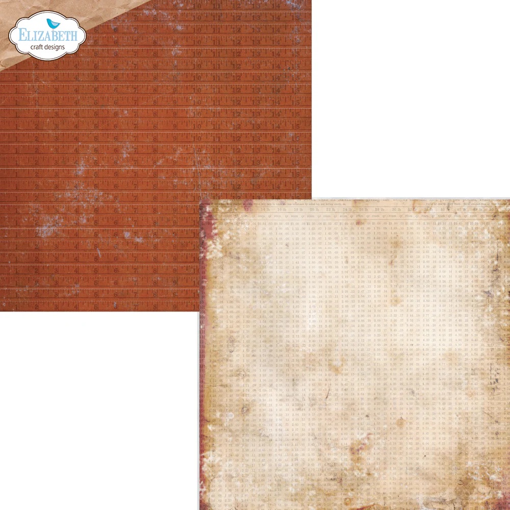 Elizabeth  -  Printed Cardstock -12x12 - Rest & Relaxation - 12