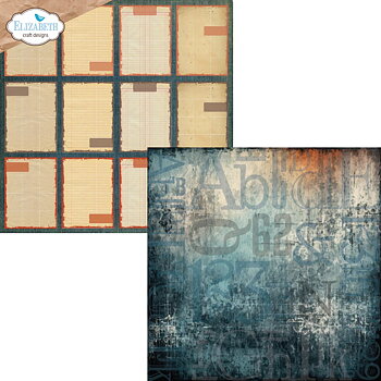 Elizabeth  -  Printed Cardstock -12x12 - Rest & Relaxation