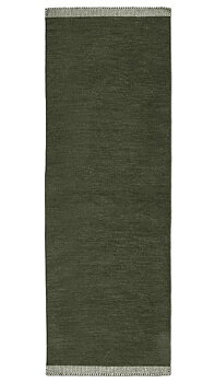 Gångmatta Pure 85x250 cm - Skogsgrön