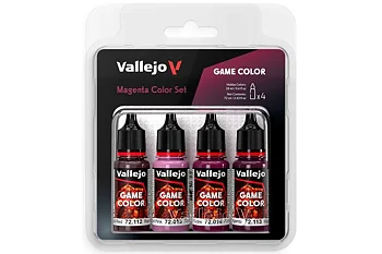Game Color, magenta color Set 4×18ml