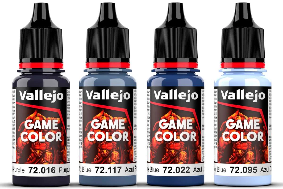 Game Color, ultramarine blue set 4x18ml