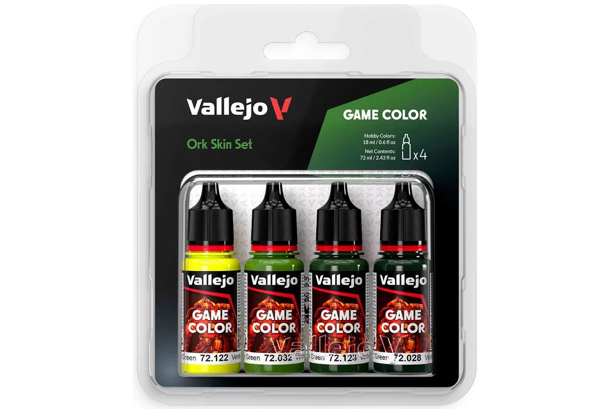 Game Color, Ork Skin Set 4×18ml - 2