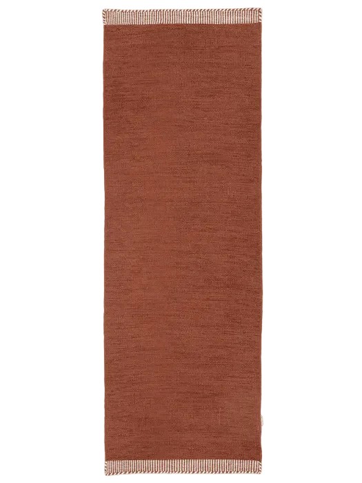 Gångmatta Pure 85x250 cm - Terracotta