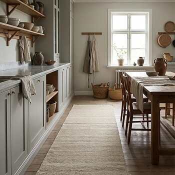  Gångmatta Pure 85x250 cm - Natural Beige