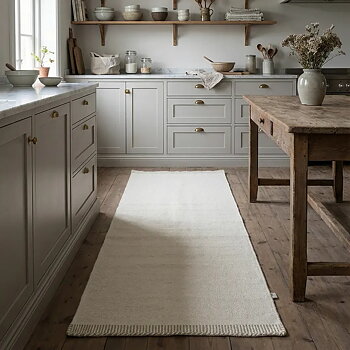  Gångmatta Pure 85x250 cm - Off-White