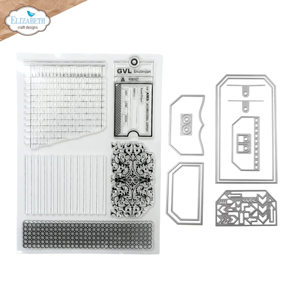Elizabeth - Layered Tags Stamp and Die Set - 2