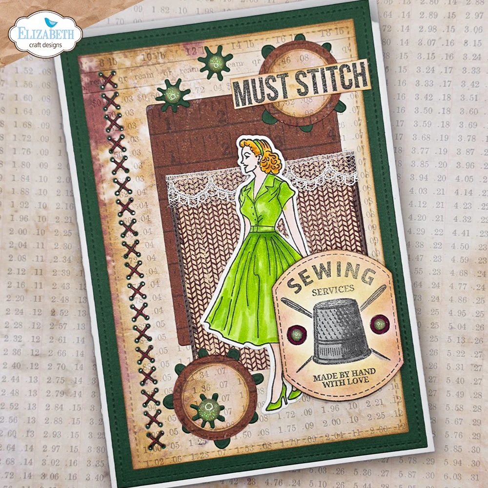 Elizabeth - Let's Go! Stamp and Die Set - 4
