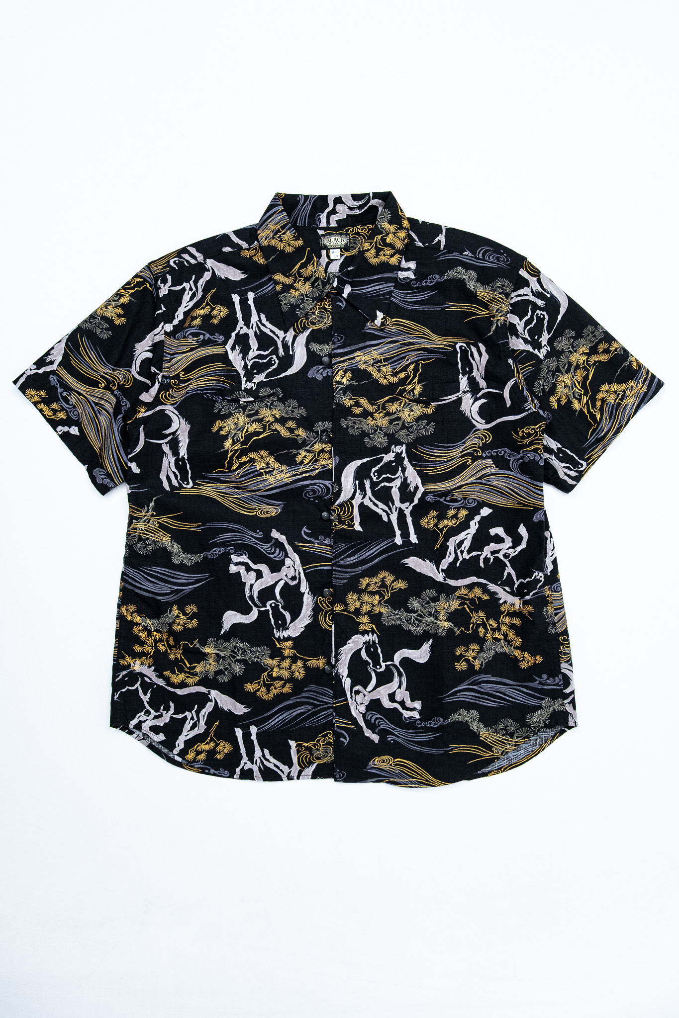 Black Sign - ”Raging Horse” Geronimo Shirt Midnight Black - 2
