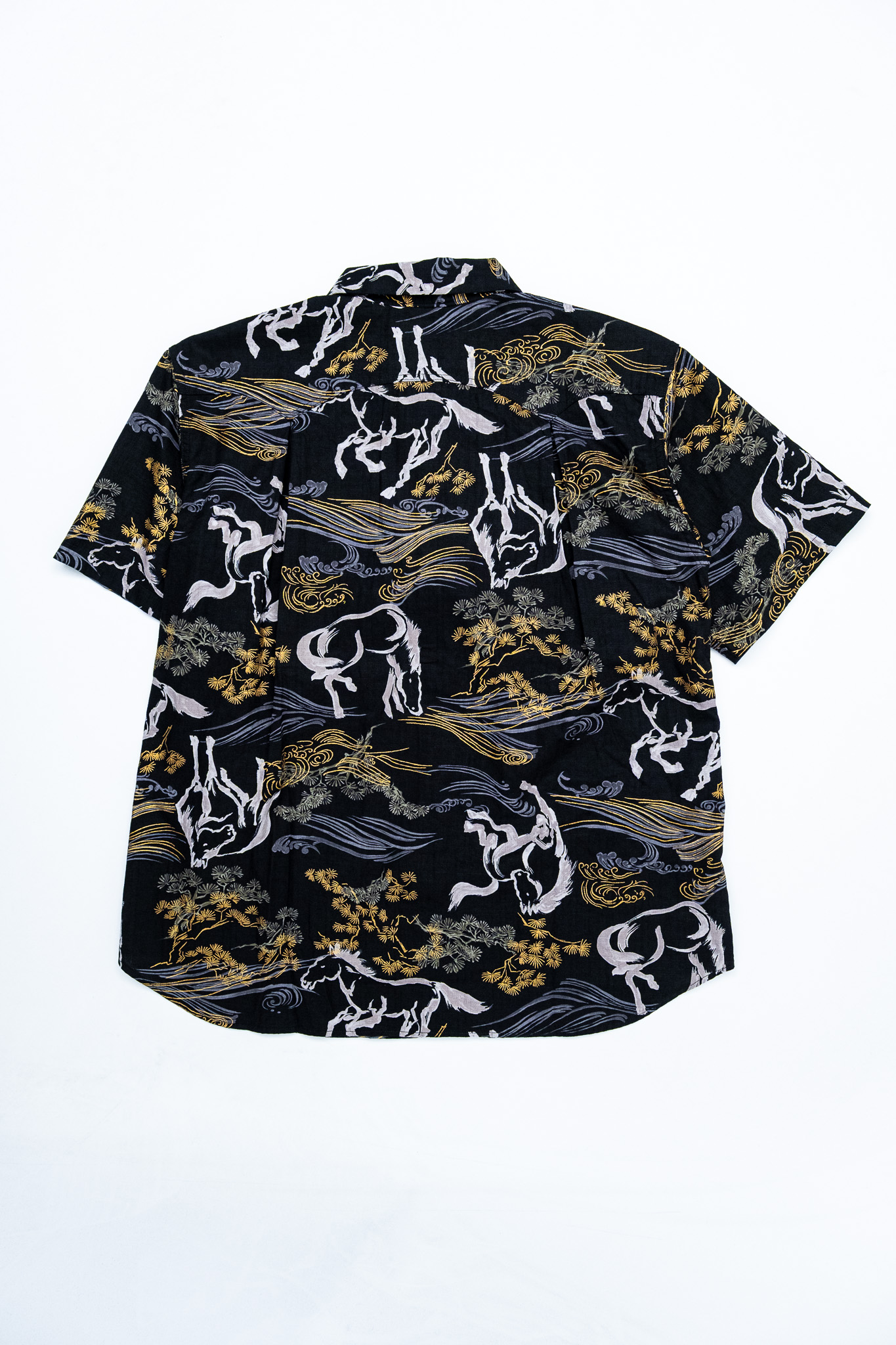 Black Sign - ”Raging Horse” Geronimo Shirt Midnight Black - 3