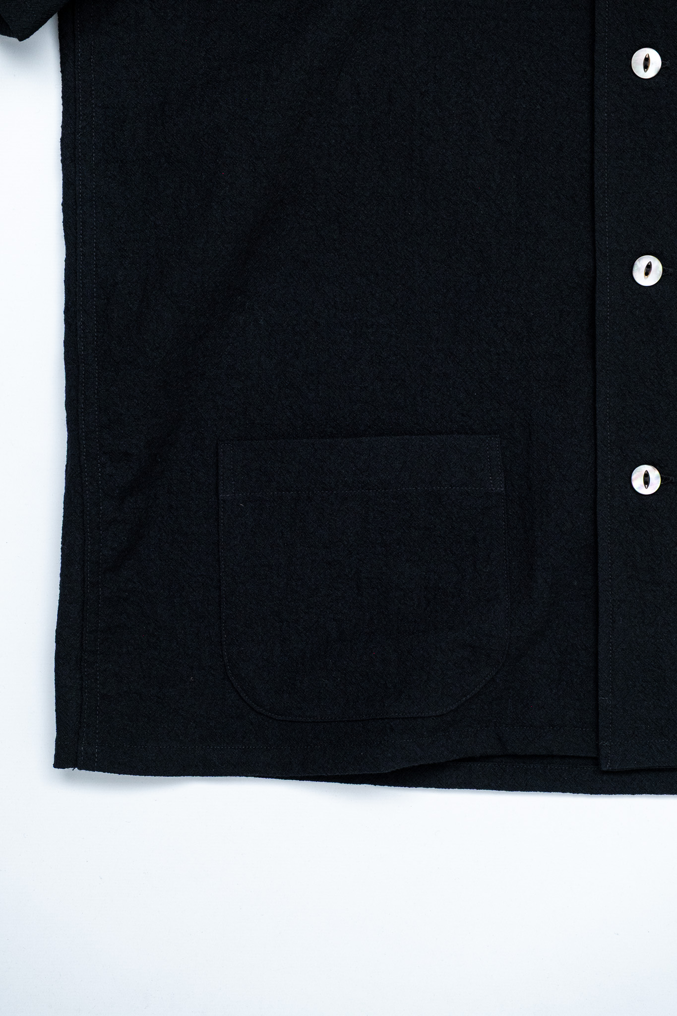 Black Sign - Albatross Habana Shirt Midnight Black - 6